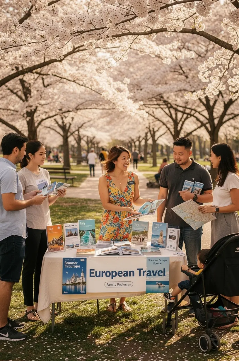 In-person planning for seamless European itineraries