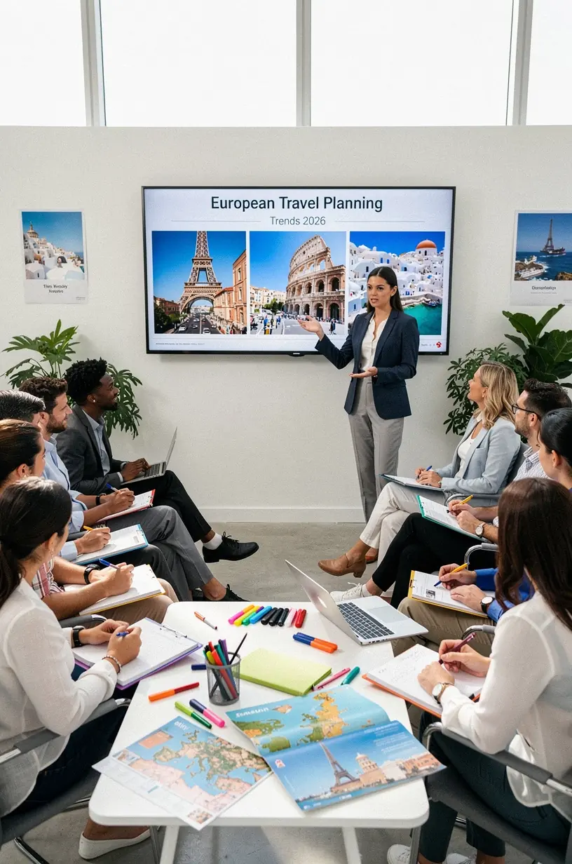 Technology enhancing seamless travel planning in Europe